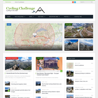 A complete backup of cycling-challenge.com