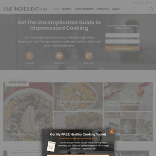 A complete backup of oneingredientchef.com