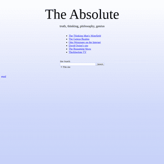 A complete backup of theabsolute.net