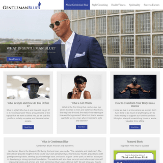 GentlemanBlue â€“ The Blueprint of the Complete and Total Man