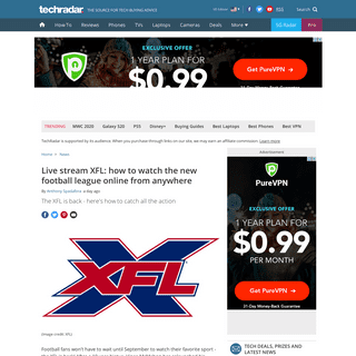 A complete backup of www.techradar.com/news/live-stream-xfl-how-to-watch-the-new-football-league-online-from-anywhere
