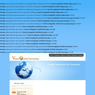 A complete backup of virtualglobaltechnology.com