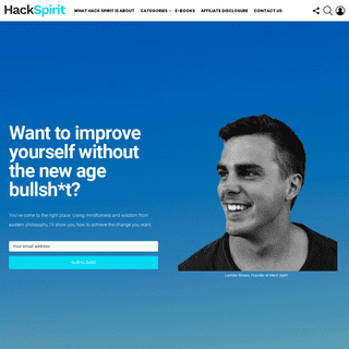 Hack Spirit by Lachlan Brown - Official Site