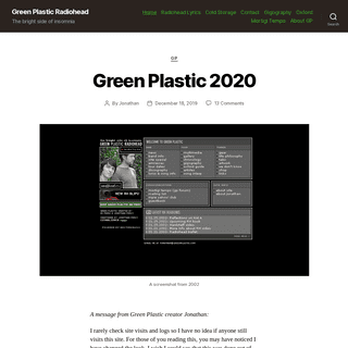 A complete backup of greenplastic.com