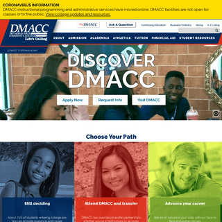 A complete backup of dmacc.edu
