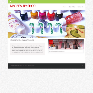 NBC BEAUTY SHOP - Nail Spa Supply - Retail, salon supply, import & export of professional nail spa brands.
