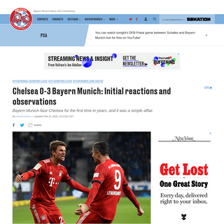 Chelsea 0-3 Bayern Munich- Initial reactions and observations - Bavarian Football Works