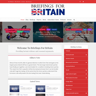 A complete backup of briefingsforbritain.co.uk