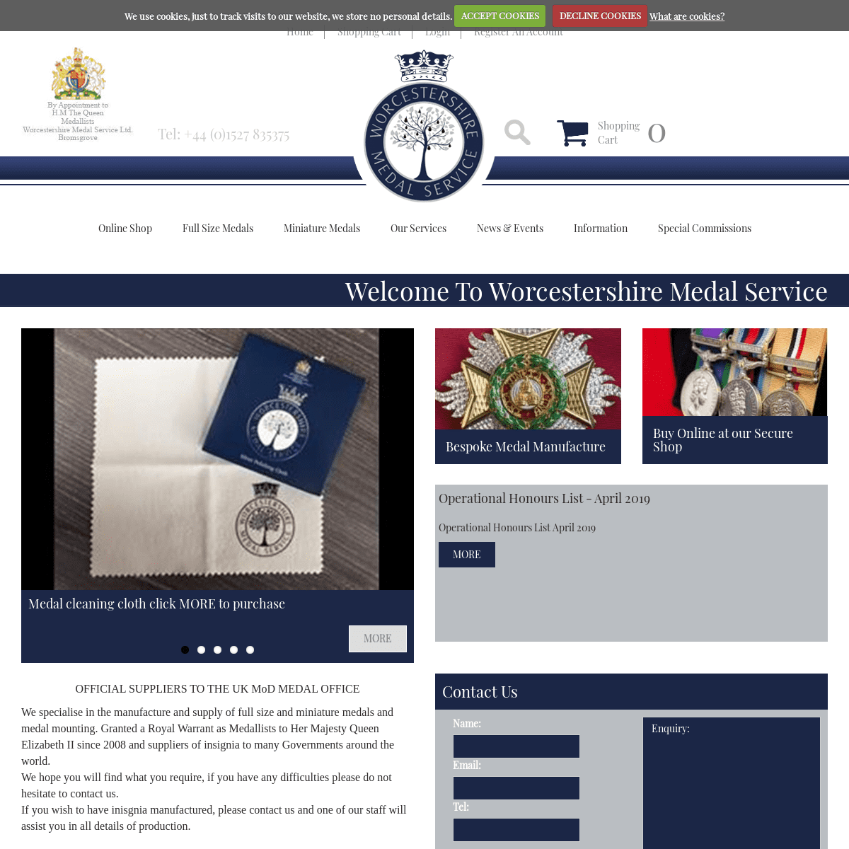 A complete backup of worcmedals.com