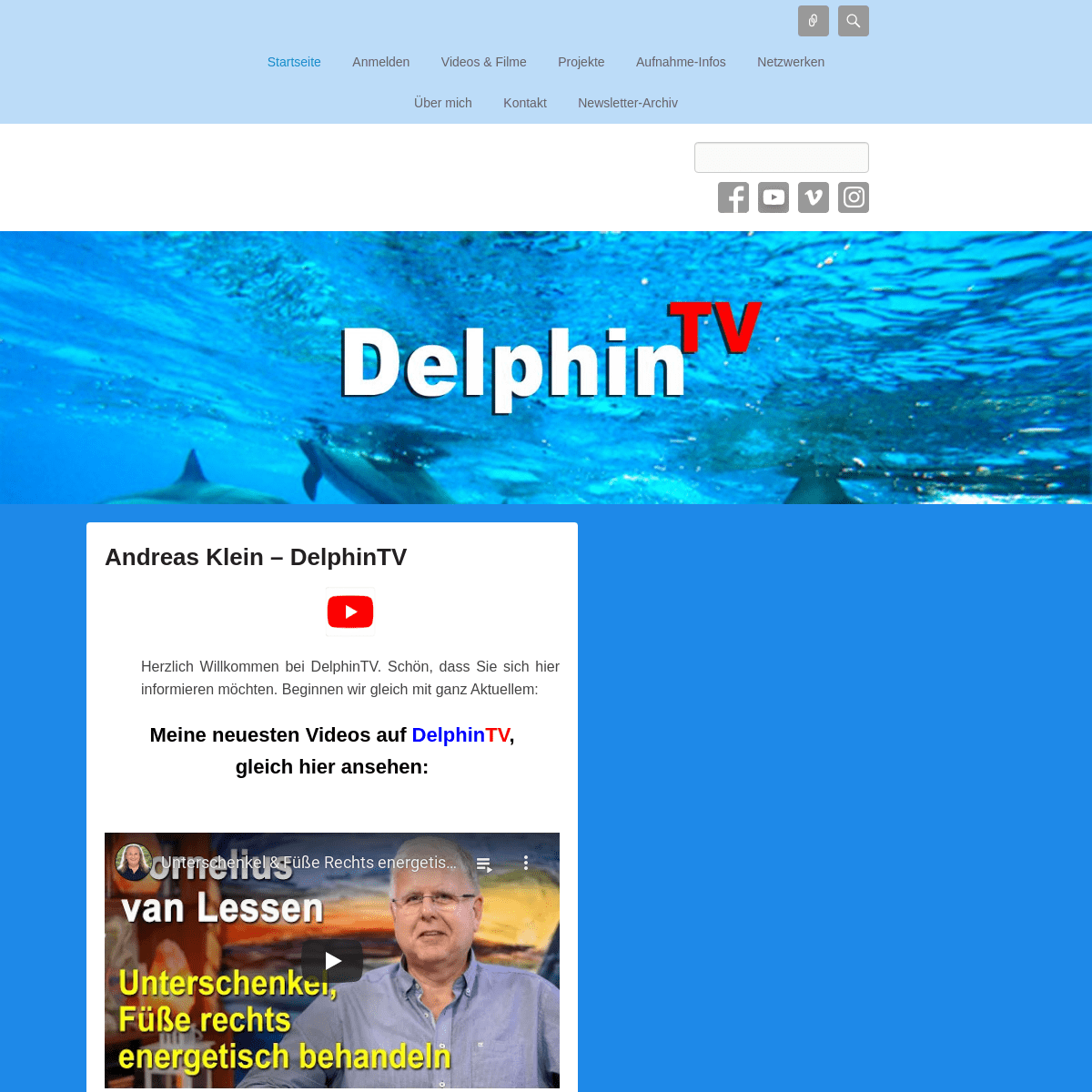A complete backup of delphintv.de