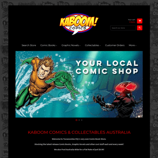 Kaboom Comics Australia â€“ Kaboom Comics & Collectables