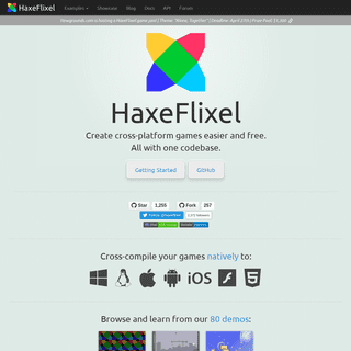A complete backup of haxeflixel.com