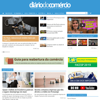 A complete backup of dcomercio.com.br