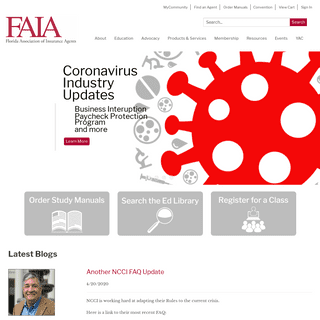 A complete backup of faia.com