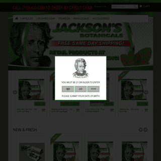 A complete backup of jacksonskratom.com