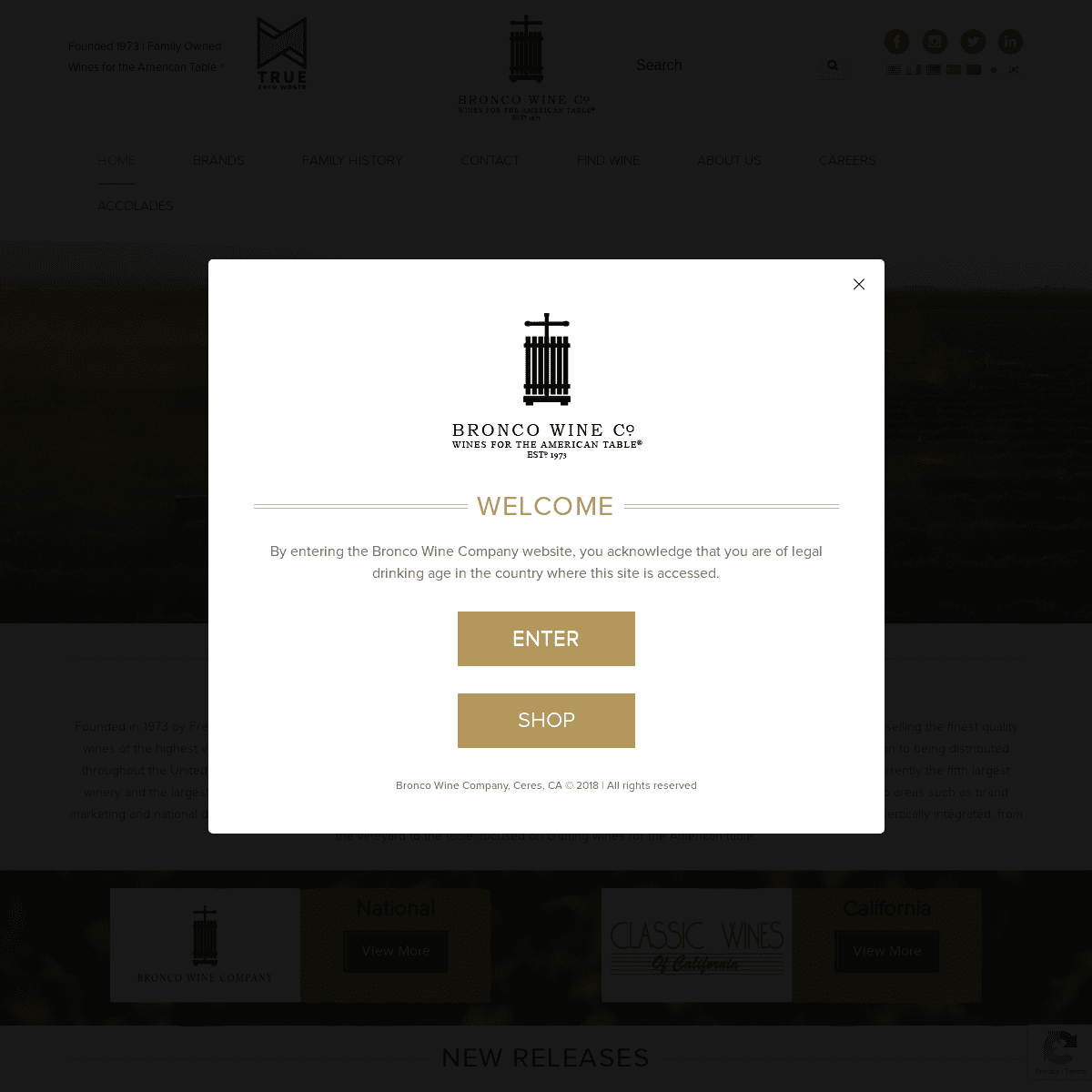 A complete backup of broncowine.com