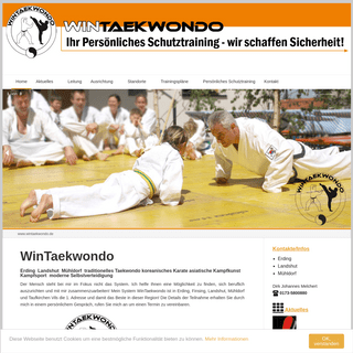 A complete backup of wintaekwondo.de