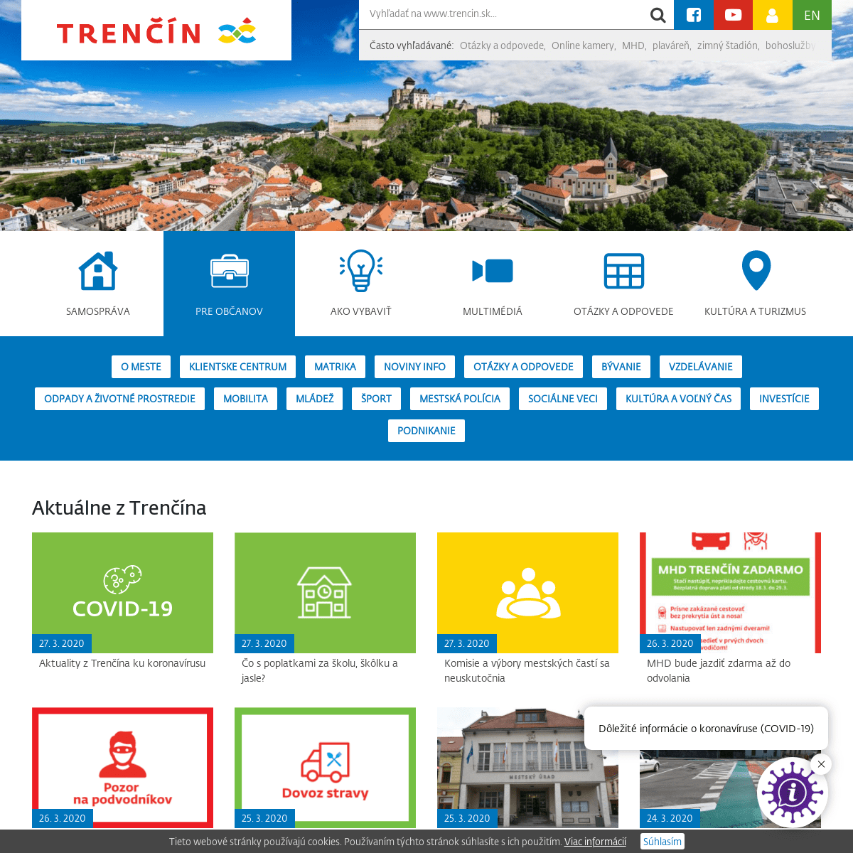 A complete backup of trencin.sk