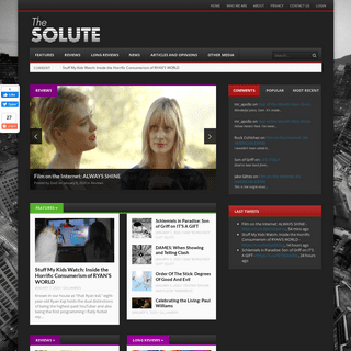 The-Solute - A Film Site By Lovers of Film