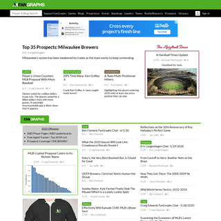 A complete backup of fangraphs.com