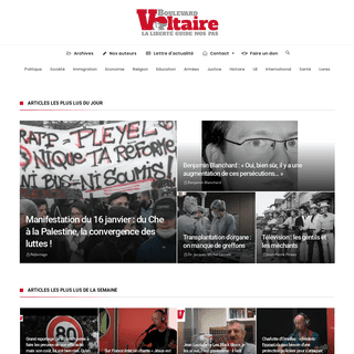A complete backup of bvoltaire.fr