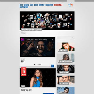 Warner Music Germany - Die offizielle Homepage
