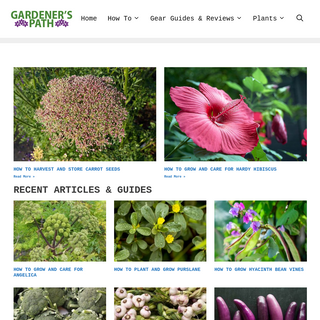 A complete backup of gardenerspath.com