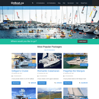 OnBoat Inc - boating - sailing - yachting - fishing made easy