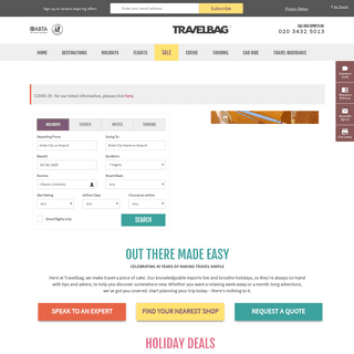 A complete backup of travelbag.co.uk