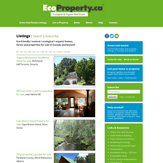 A complete backup of ecoproperty.ca