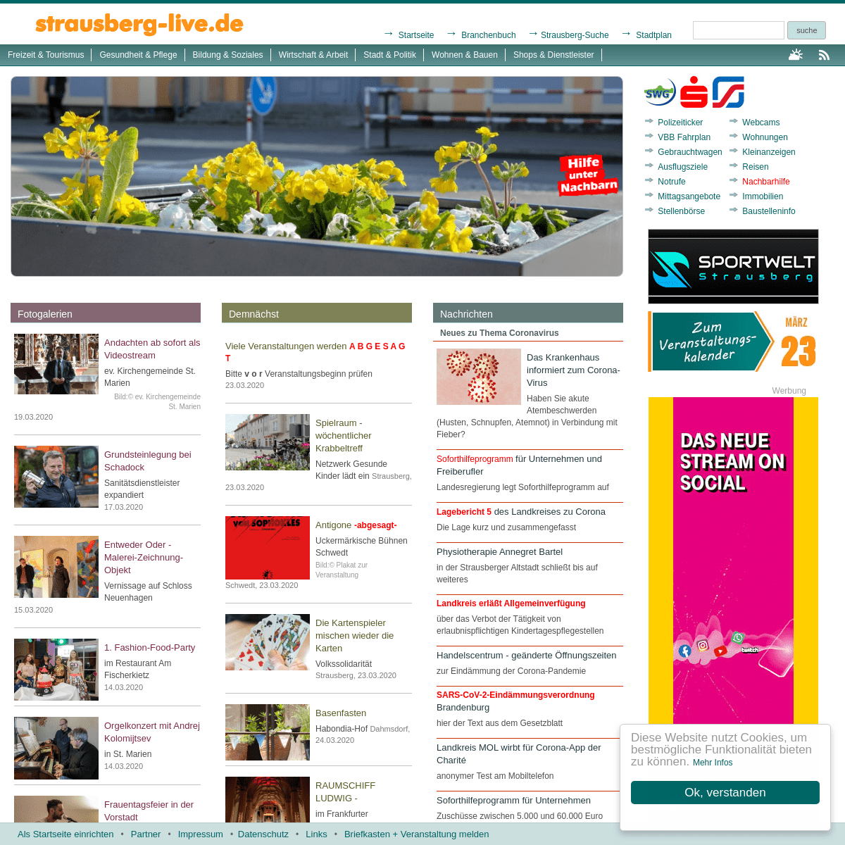 Strausberg-Live - Informationsportal