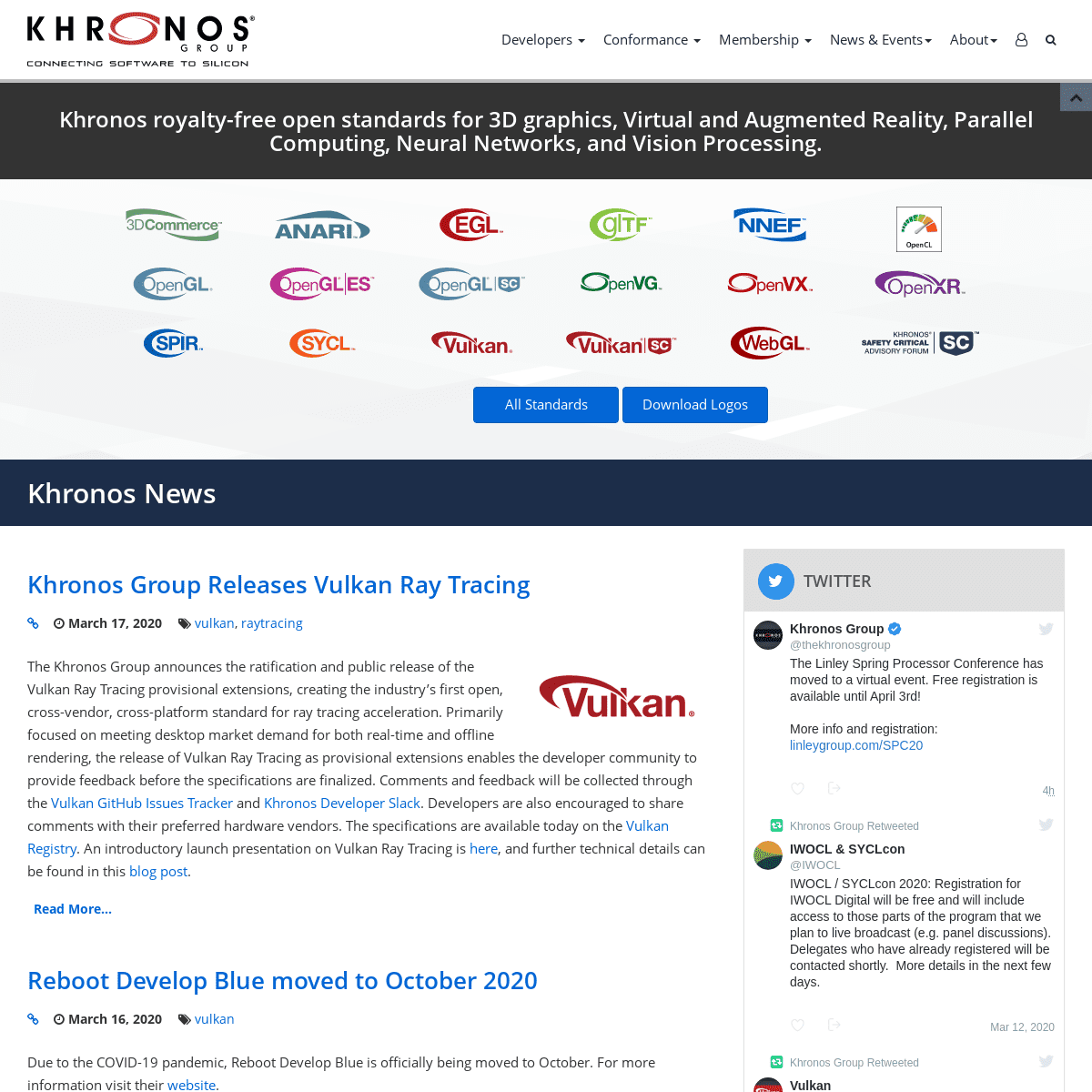 A complete backup of khronos.org