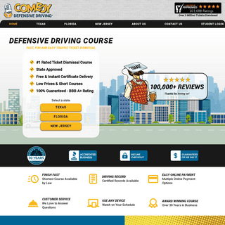 Online Defensive Driving Courses - Comedy Defensive DrivingÂ®