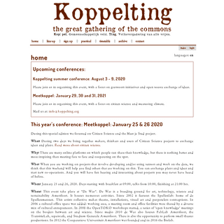A complete backup of koppelting.org