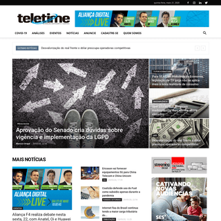 A complete backup of teletime.com.br