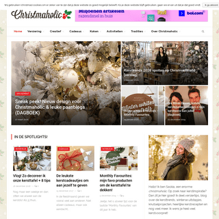 Christmaholic.nl - alles over kerst 2019 (trends, versiering & meer!)
