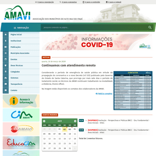 A complete backup of amavi.org.br