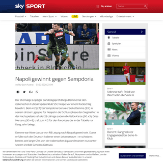 A complete backup of www.skysportaustria.at/serie-a/4027330/
