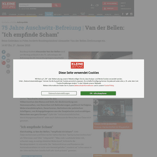 A complete backup of www.kleinezeitung.at/politik/aussenpolitik/5759048/75-Jahre-AuschwitzBefreiung_Van-der-Bellen_Ich-empfinde-