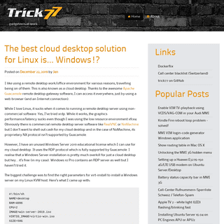 A complete backup of trick77.com