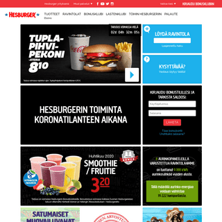 A complete backup of hesburger.fi