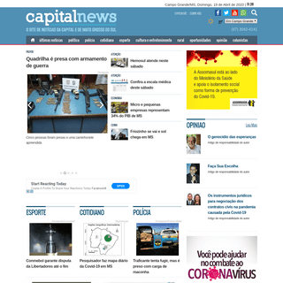 A complete backup of capitalnews.com.br