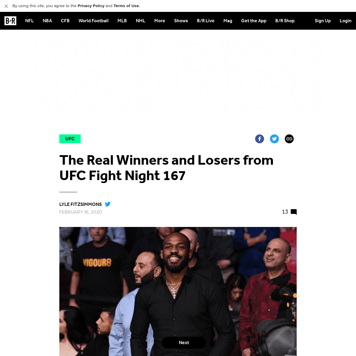 A complete backup of bleacherreport.com/articles/2876533-the-real-winners-and-losers-from-ufc-fight-night-167