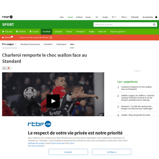 A complete backup of www.rtbf.be/sport/football/belgique/jupilerproleague/detail_charleroi-standard-un-choc-wallon-avec-le-podiu