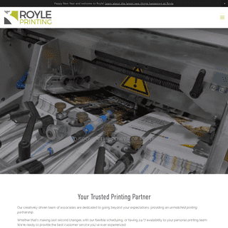 Royle Printing- Commercial Printing - Print Services