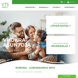 VTS-kodit - VTS-kodit vuokra-asuntoja Tampereella