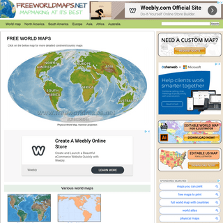 Free World Maps â€“ Atlas of the World