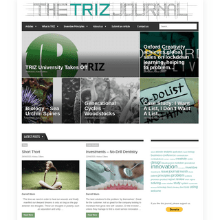A complete backup of triz-journal.com