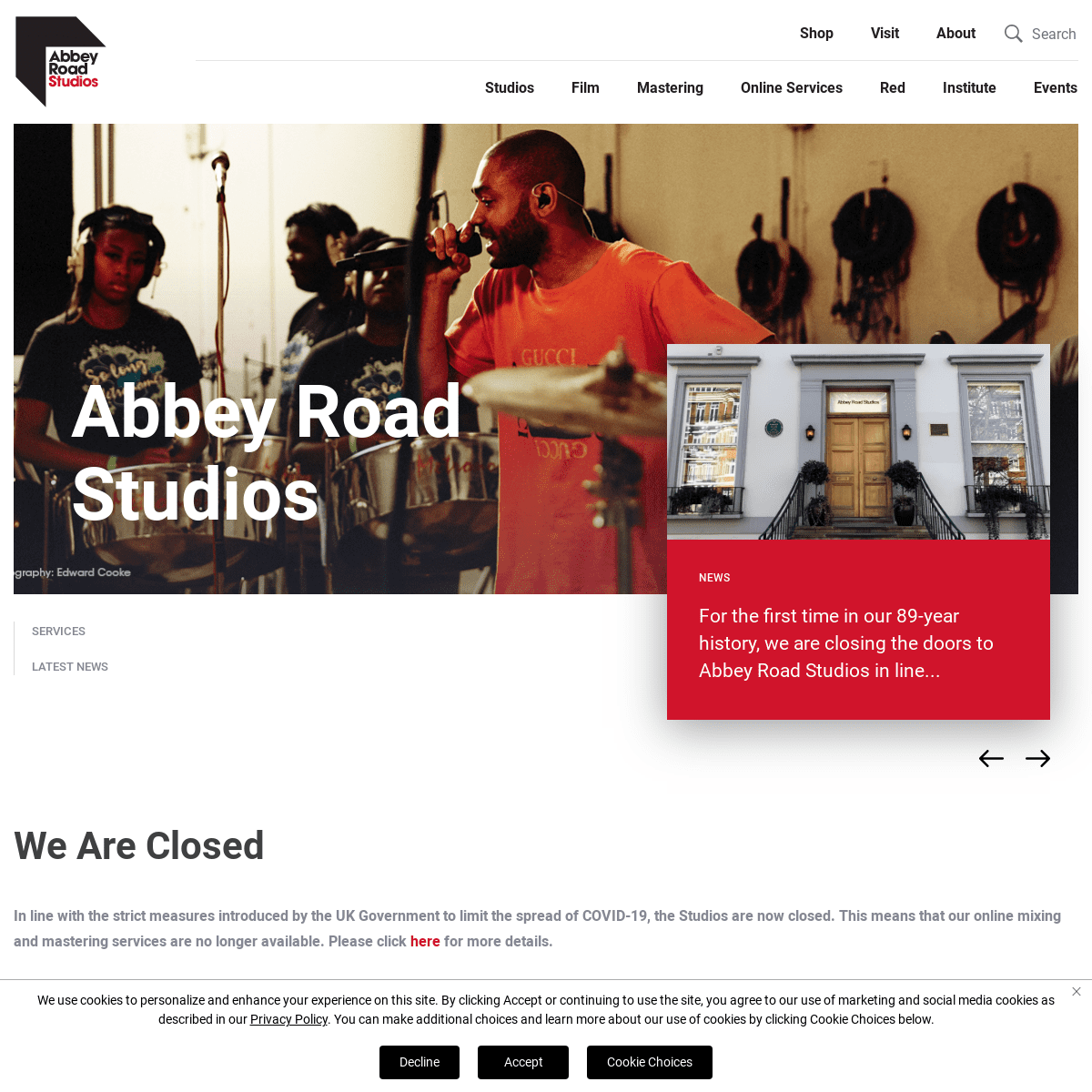 A complete backup of abbeyroad.com