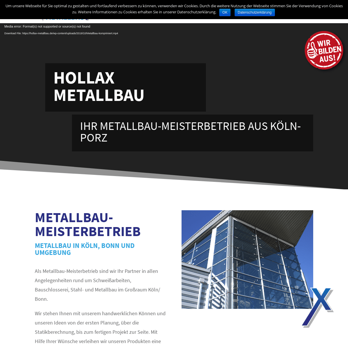 A complete backup of hollax-metallbau.de